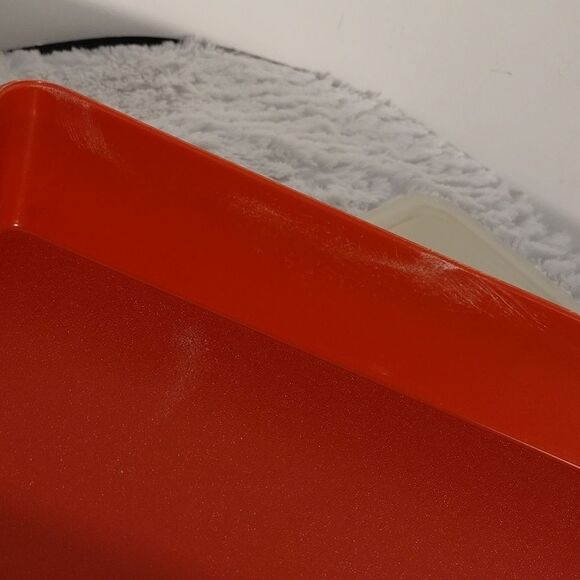 Vtg. Tupperware Rectangle Meat Storage Container - Picture 5 of 6